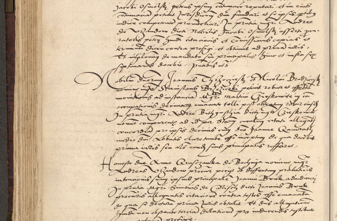 Zdjęcie nr 238 dla obiektu archiwalnego: [Acta actorum vicarialia coram Nicolao Bedlenski]