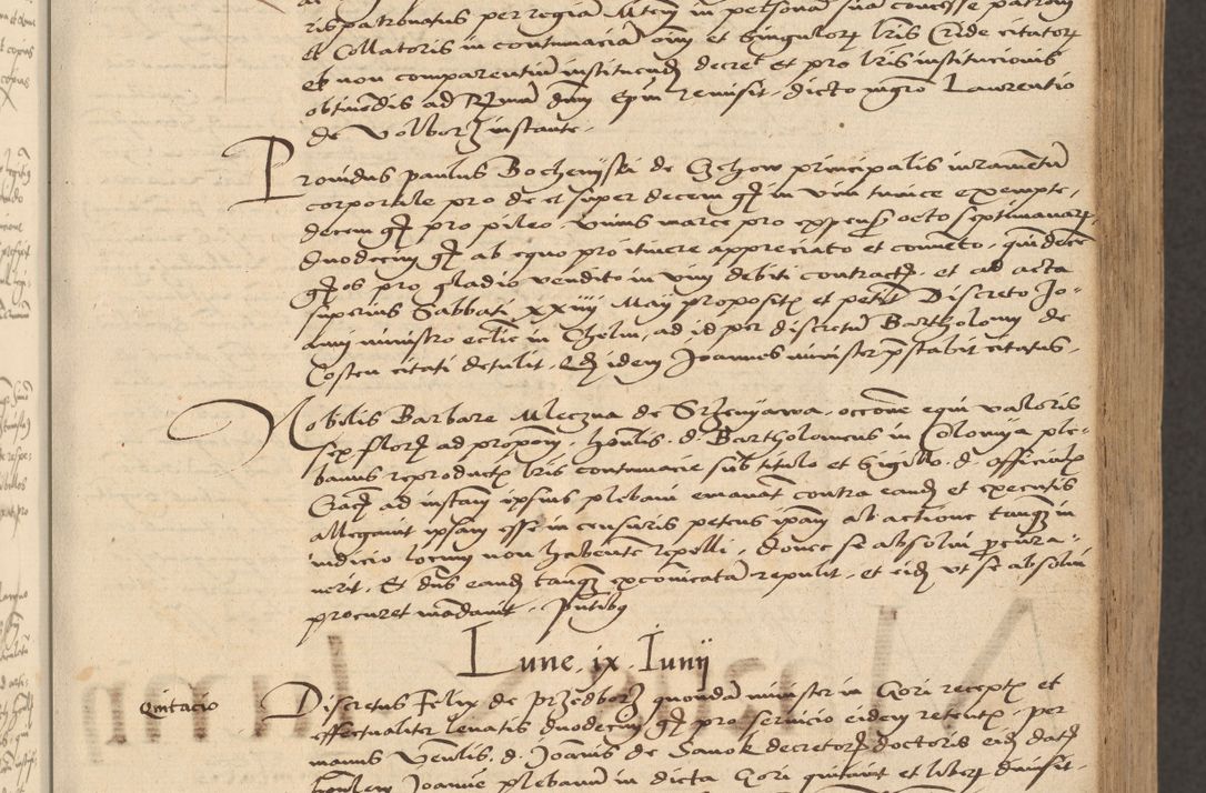 Zdjęcie nr 217 dla obiektu archiwalnego: [Acta actorum vicarialia coram Nicolao Bedlenski]