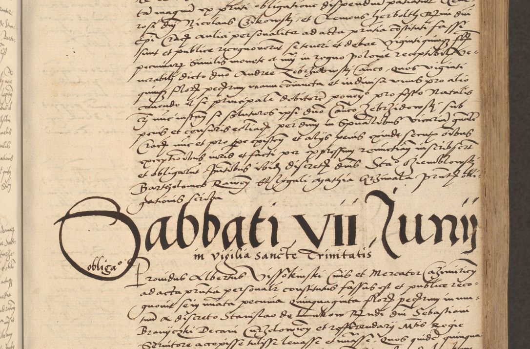 Zdjęcie nr 215 dla obiektu archiwalnego: [Acta actorum vicarialia coram Nicolao Bedlenski]