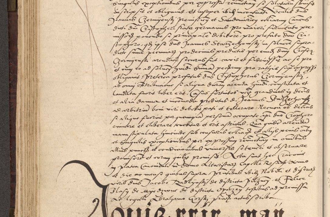 Zdjęcie nr 210 dla obiektu archiwalnego: [Acta actorum vicarialia coram Nicolao Bedlenski]