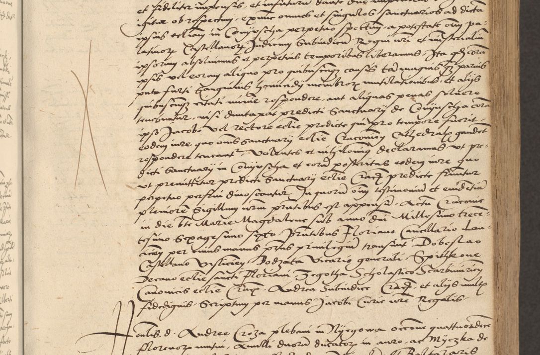 Zdjęcie nr 205 dla obiektu archiwalnego: [Acta actorum vicarialia coram Nicolao Bedlenski]