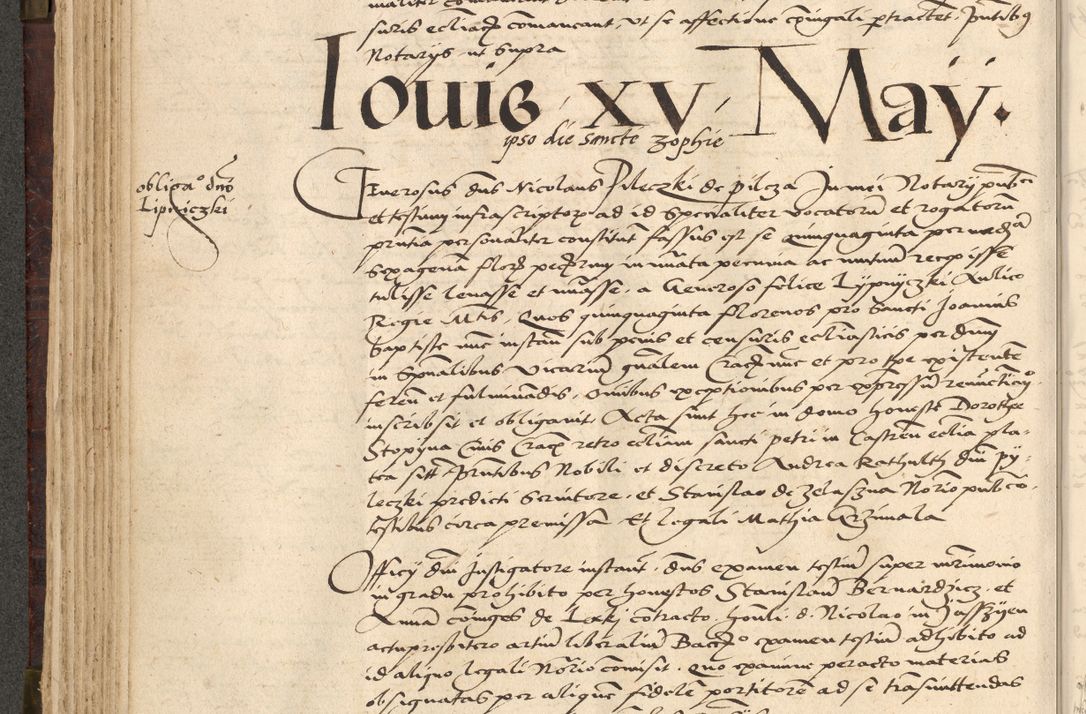 Zdjęcie nr 194 dla obiektu archiwalnego: [Acta actorum vicarialia coram Nicolao Bedlenski]