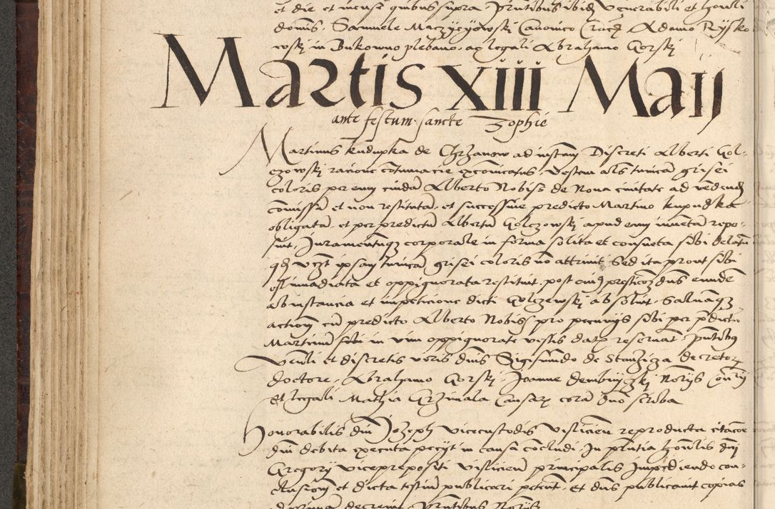 Zdjęcie nr 192 dla obiektu archiwalnego: [Acta actorum vicarialia coram Nicolao Bedlenski]