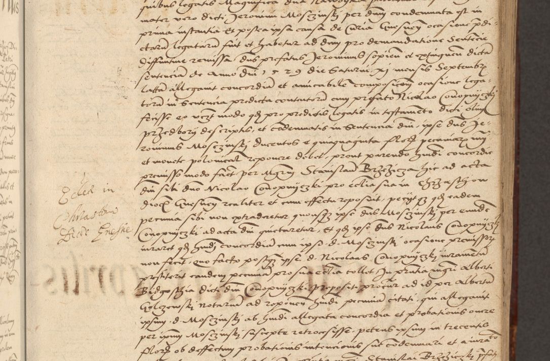 Zdjęcie nr 179 dla obiektu archiwalnego: [Acta actorum vicarialia coram Nicolao Bedlenski]