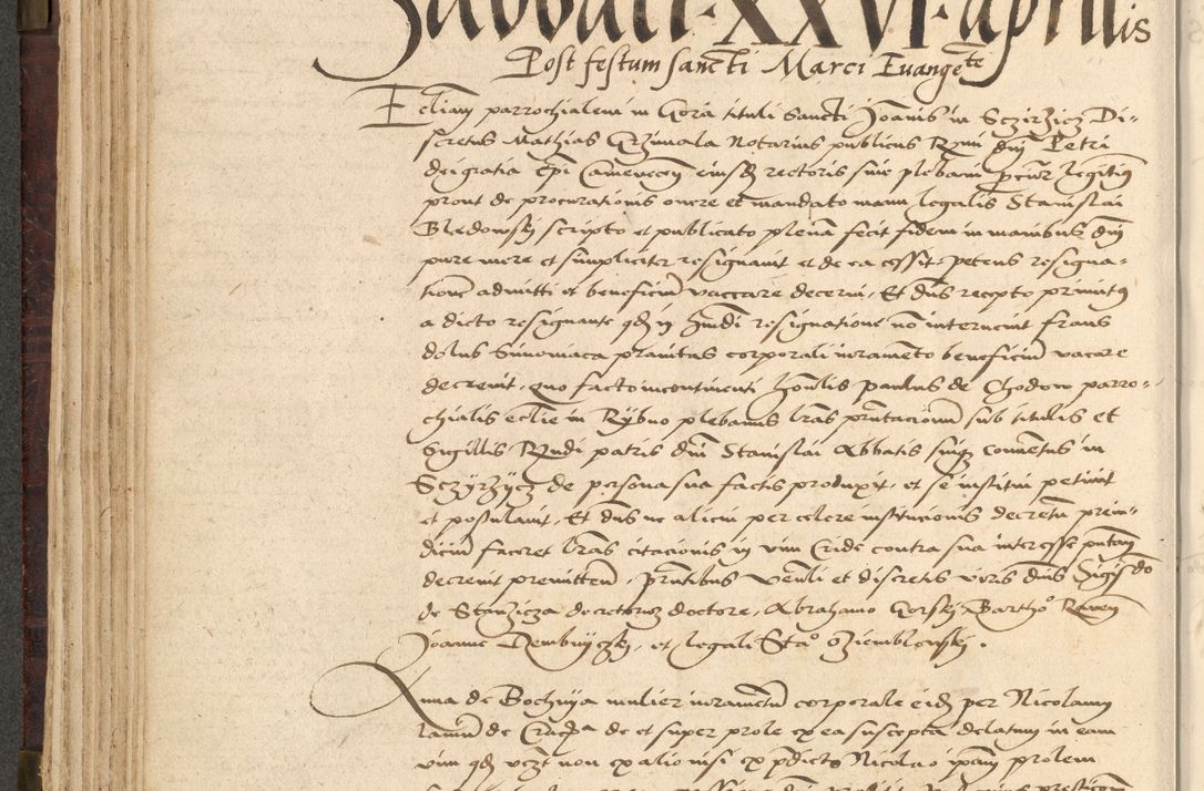 Zdjęcie nr 178 dla obiektu archiwalnego: [Acta actorum vicarialia coram Nicolao Bedlenski]