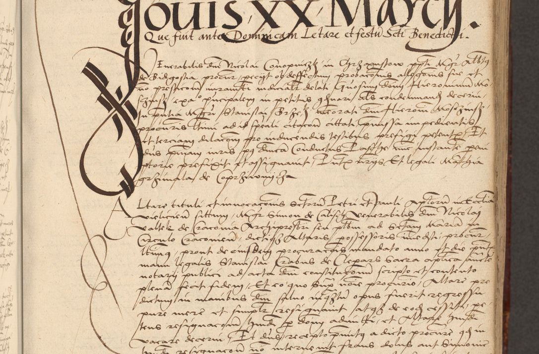 Zdjęcie nr 143 dla obiektu archiwalnego: [Acta actorum vicarialia coram Nicolao Bedlenski]