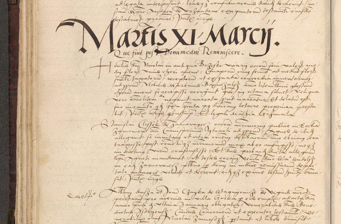 Zdjęcie nr 132 dla obiektu archiwalnego: [Acta actorum vicarialia coram Nicolao Bedlenski]