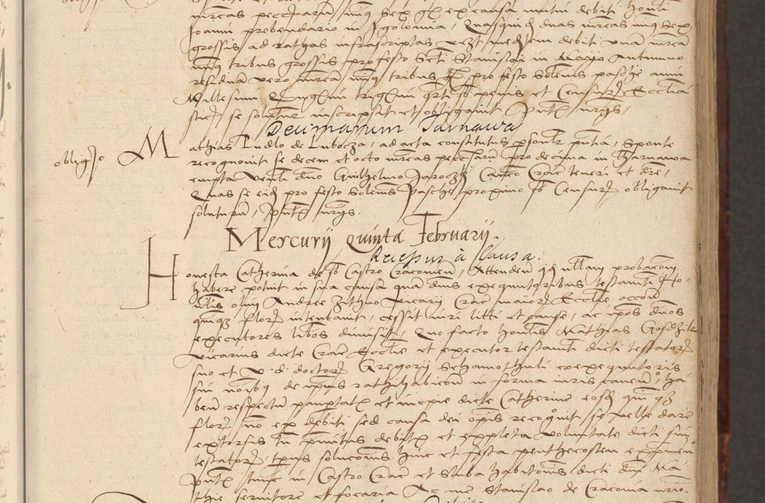 Zdjęcie nr 105 dla obiektu archiwalnego: [Acta actorum vicarialia coram Nicolao Bedlenski]