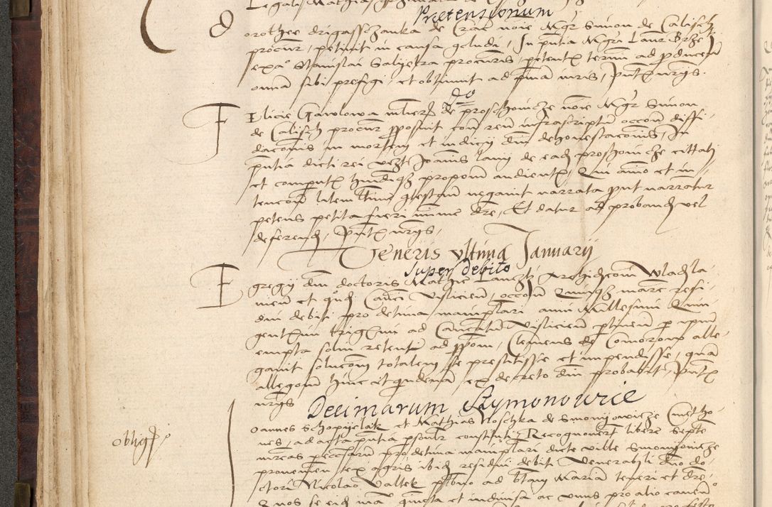 Zdjęcie nr 100 dla obiektu archiwalnego: [Acta actorum vicarialia coram Nicolao Bedlenski]