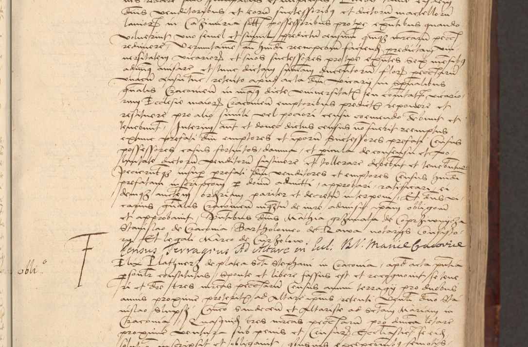 Zdjęcie nr 95 dla obiektu archiwalnego: [Acta actorum vicarialia coram Nicolao Bedlenski]