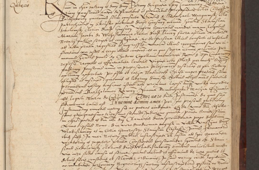 Zdjęcie nr 67 dla obiektu archiwalnego: [Acta actorum vicarialia coram Nicolao Bedlenski]