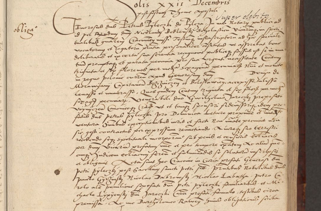 Zdjęcie nr 61 dla obiektu archiwalnego: [Acta actorum vicarialia coram Nicolao Bedlenski]