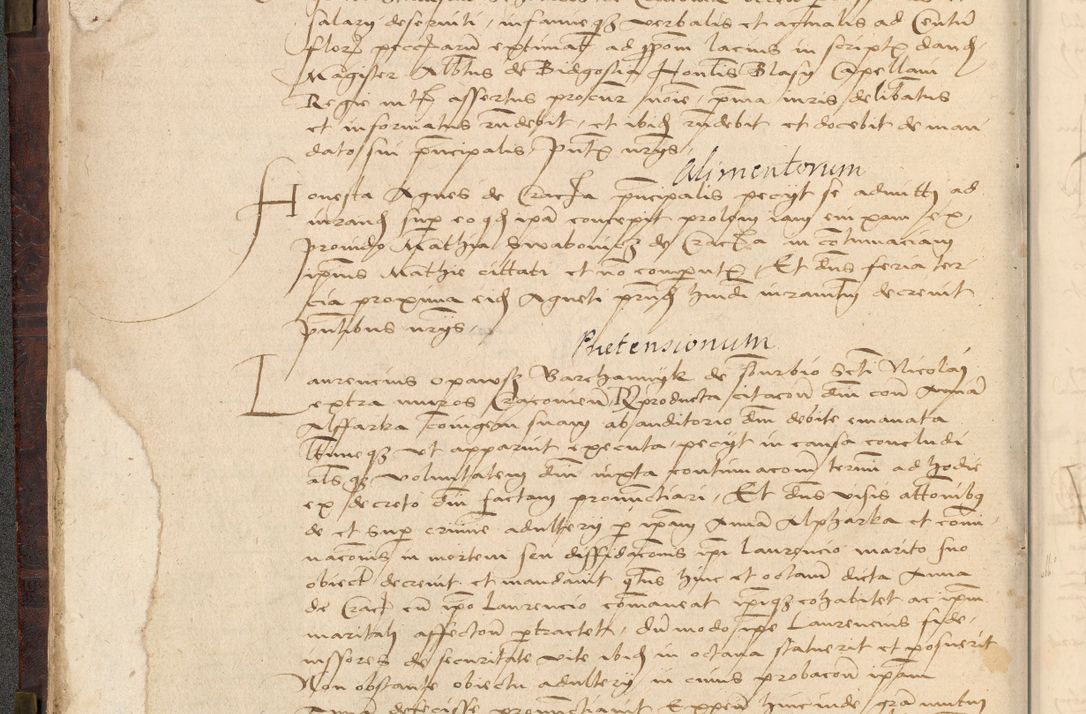 Zdjęcie nr 32 dla obiektu archiwalnego: [Acta actorum vicarialia coram Nicolao Bedlenski]