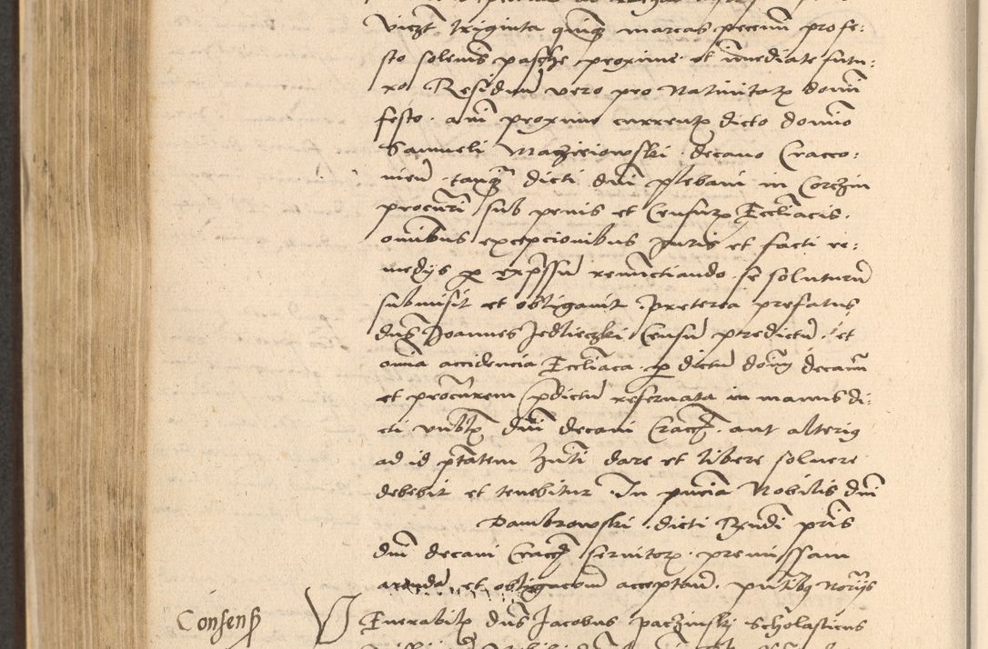 Zdjęcie nr 606 dla obiektu archiwalnego: Acta actorum coram reverendo patre domino Nicolao Bedlenski scholastico vicarioque in spiritualibus gernerali Cracoviensi ad annum Domini millesimum quingentesimum tricesimum septimum, cuius indicio est decima, pontificatus sanctissimi in Christo patris et domini nostri domini Pauli divina providencia papr tercii, anno tercio, feliciter continuantur
