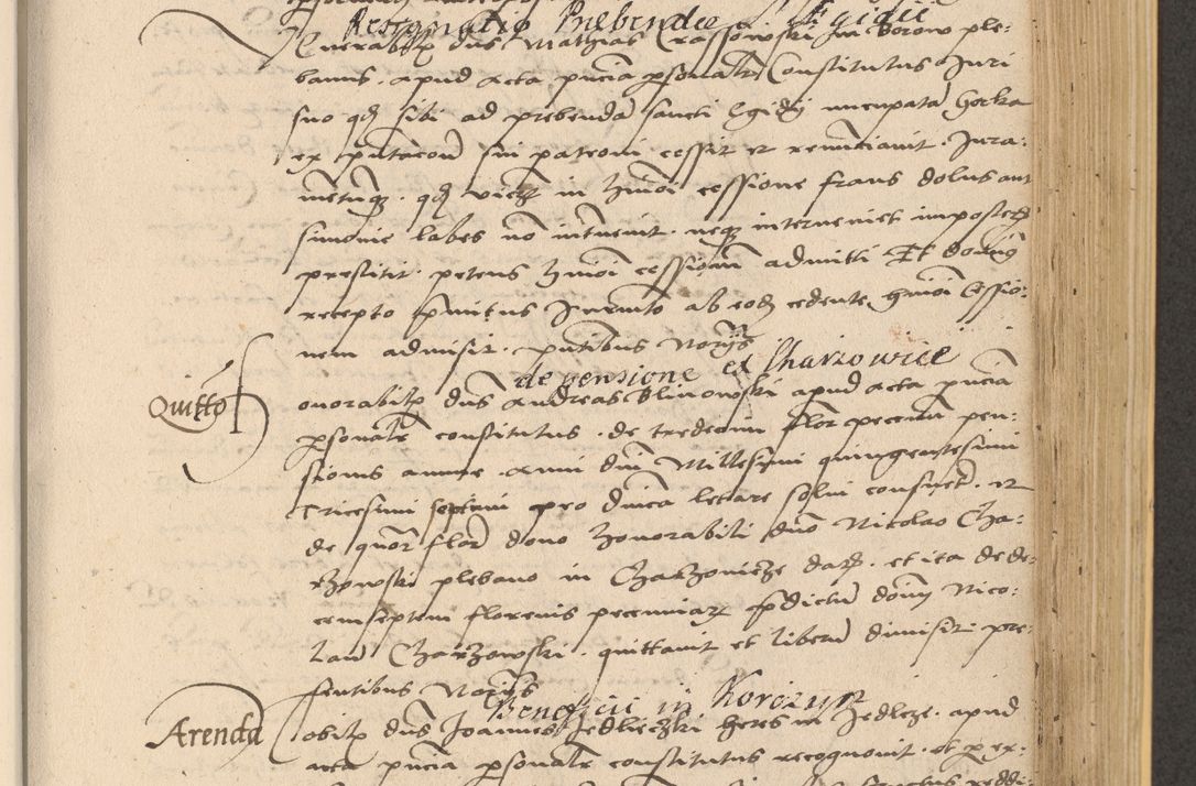 Zdjęcie nr 605 dla obiektu archiwalnego: Acta actorum coram reverendo patre domino Nicolao Bedlenski scholastico vicarioque in spiritualibus gernerali Cracoviensi ad annum Domini millesimum quingentesimum tricesimum septimum, cuius indicio est decima, pontificatus sanctissimi in Christo patris et domini nostri domini Pauli divina providencia papr tercii, anno tercio, feliciter continuantur