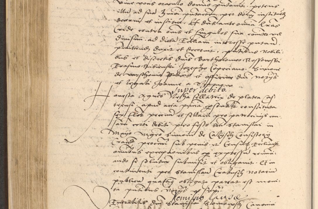 Zdjęcie nr 604 dla obiektu archiwalnego: Acta actorum coram reverendo patre domino Nicolao Bedlenski scholastico vicarioque in spiritualibus gernerali Cracoviensi ad annum Domini millesimum quingentesimum tricesimum septimum, cuius indicio est decima, pontificatus sanctissimi in Christo patris et domini nostri domini Pauli divina providencia papr tercii, anno tercio, feliciter continuantur