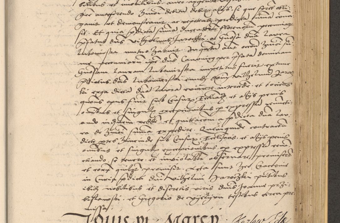 Zdjęcie nr 603 dla obiektu archiwalnego: Acta actorum coram reverendo patre domino Nicolao Bedlenski scholastico vicarioque in spiritualibus gernerali Cracoviensi ad annum Domini millesimum quingentesimum tricesimum septimum, cuius indicio est decima, pontificatus sanctissimi in Christo patris et domini nostri domini Pauli divina providencia papr tercii, anno tercio, feliciter continuantur