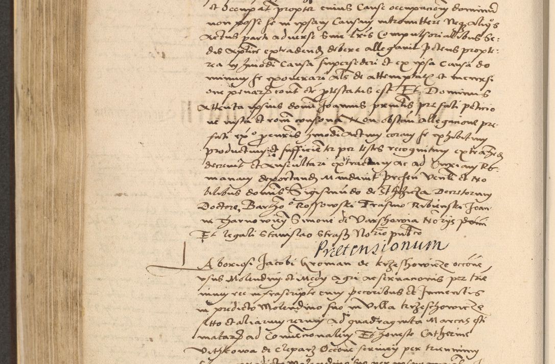 Zdjęcie nr 594 dla obiektu archiwalnego: Acta actorum coram reverendo patre domino Nicolao Bedlenski scholastico vicarioque in spiritualibus gernerali Cracoviensi ad annum Domini millesimum quingentesimum tricesimum septimum, cuius indicio est decima, pontificatus sanctissimi in Christo patris et domini nostri domini Pauli divina providencia papr tercii, anno tercio, feliciter continuantur