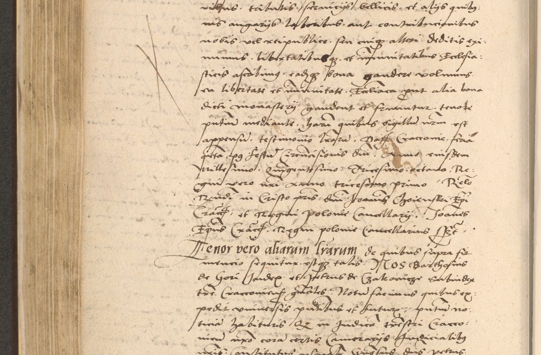 Zdjęcie nr 586 dla obiektu archiwalnego: Acta actorum coram reverendo patre domino Nicolao Bedlenski scholastico vicarioque in spiritualibus gernerali Cracoviensi ad annum Domini millesimum quingentesimum tricesimum septimum, cuius indicio est decima, pontificatus sanctissimi in Christo patris et domini nostri domini Pauli divina providencia papr tercii, anno tercio, feliciter continuantur