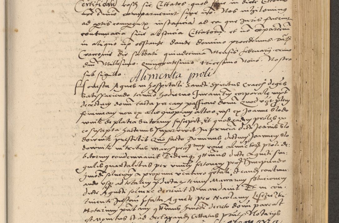 Zdjęcie nr 589 dla obiektu archiwalnego: Acta actorum coram reverendo patre domino Nicolao Bedlenski scholastico vicarioque in spiritualibus gernerali Cracoviensi ad annum Domini millesimum quingentesimum tricesimum septimum, cuius indicio est decima, pontificatus sanctissimi in Christo patris et domini nostri domini Pauli divina providencia papr tercii, anno tercio, feliciter continuantur