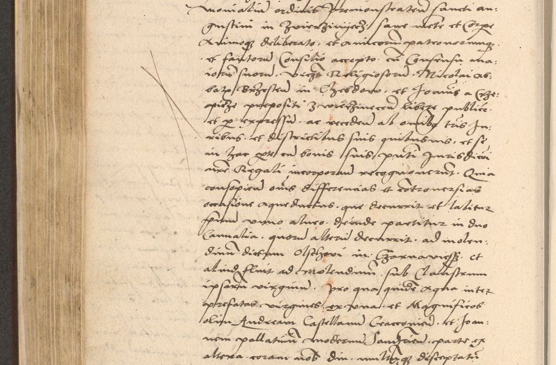 Zdjęcie nr 584 dla obiektu archiwalnego: Acta actorum coram reverendo patre domino Nicolao Bedlenski scholastico vicarioque in spiritualibus gernerali Cracoviensi ad annum Domini millesimum quingentesimum tricesimum septimum, cuius indicio est decima, pontificatus sanctissimi in Christo patris et domini nostri domini Pauli divina providencia papr tercii, anno tercio, feliciter continuantur