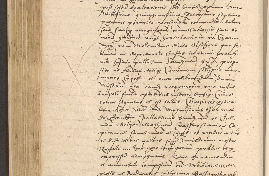 Zdjęcie nr 582 dla obiektu archiwalnego: Acta actorum coram reverendo patre domino Nicolao Bedlenski scholastico vicarioque in spiritualibus gernerali Cracoviensi ad annum Domini millesimum quingentesimum tricesimum septimum, cuius indicio est decima, pontificatus sanctissimi in Christo patris et domini nostri domini Pauli divina providencia papr tercii, anno tercio, feliciter continuantur