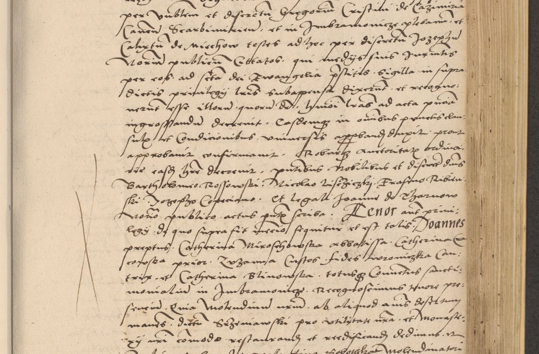 Zdjęcie nr 571 dla obiektu archiwalnego: Acta actorum coram reverendo patre domino Nicolao Bedlenski scholastico vicarioque in spiritualibus gernerali Cracoviensi ad annum Domini millesimum quingentesimum tricesimum septimum, cuius indicio est decima, pontificatus sanctissimi in Christo patris et domini nostri domini Pauli divina providencia papr tercii, anno tercio, feliciter continuantur