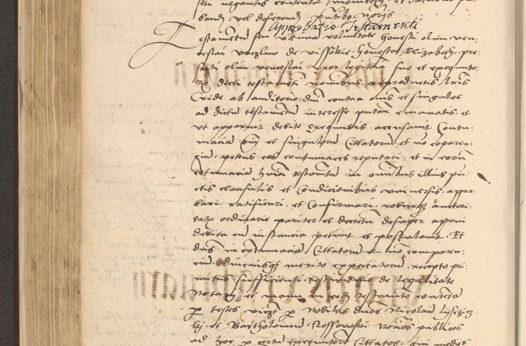 Zdjęcie nr 568 dla obiektu archiwalnego: Acta actorum coram reverendo patre domino Nicolao Bedlenski scholastico vicarioque in spiritualibus gernerali Cracoviensi ad annum Domini millesimum quingentesimum tricesimum septimum, cuius indicio est decima, pontificatus sanctissimi in Christo patris et domini nostri domini Pauli divina providencia papr tercii, anno tercio, feliciter continuantur