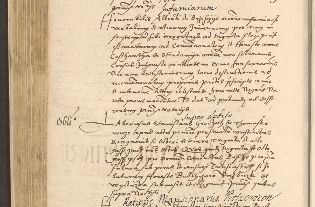 Zdjęcie nr 566 dla obiektu archiwalnego: Acta actorum coram reverendo patre domino Nicolao Bedlenski scholastico vicarioque in spiritualibus gernerali Cracoviensi ad annum Domini millesimum quingentesimum tricesimum septimum, cuius indicio est decima, pontificatus sanctissimi in Christo patris et domini nostri domini Pauli divina providencia papr tercii, anno tercio, feliciter continuantur