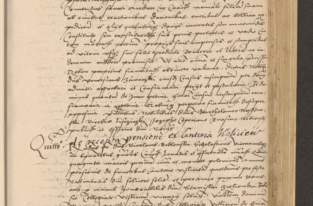 Zdjęcie nr 557 dla obiektu archiwalnego: Acta actorum coram reverendo patre domino Nicolao Bedlenski scholastico vicarioque in spiritualibus gernerali Cracoviensi ad annum Domini millesimum quingentesimum tricesimum septimum, cuius indicio est decima, pontificatus sanctissimi in Christo patris et domini nostri domini Pauli divina providencia papr tercii, anno tercio, feliciter continuantur