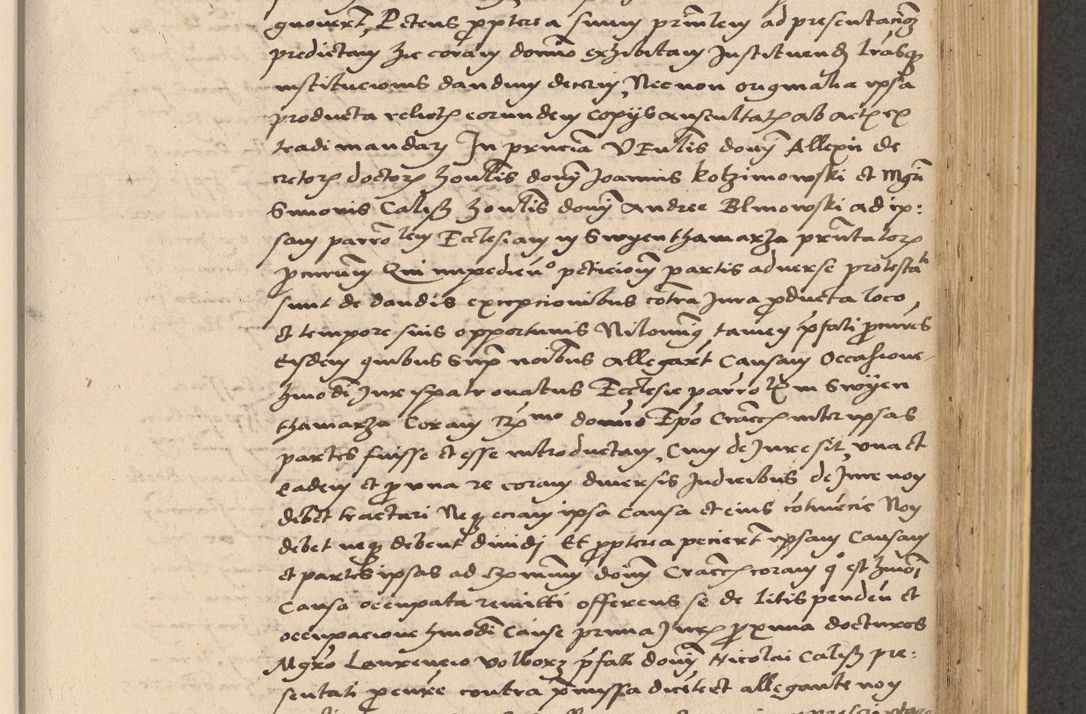 Zdjęcie nr 551 dla obiektu archiwalnego: Acta actorum coram reverendo patre domino Nicolao Bedlenski scholastico vicarioque in spiritualibus gernerali Cracoviensi ad annum Domini millesimum quingentesimum tricesimum septimum, cuius indicio est decima, pontificatus sanctissimi in Christo patris et domini nostri domini Pauli divina providencia papr tercii, anno tercio, feliciter continuantur