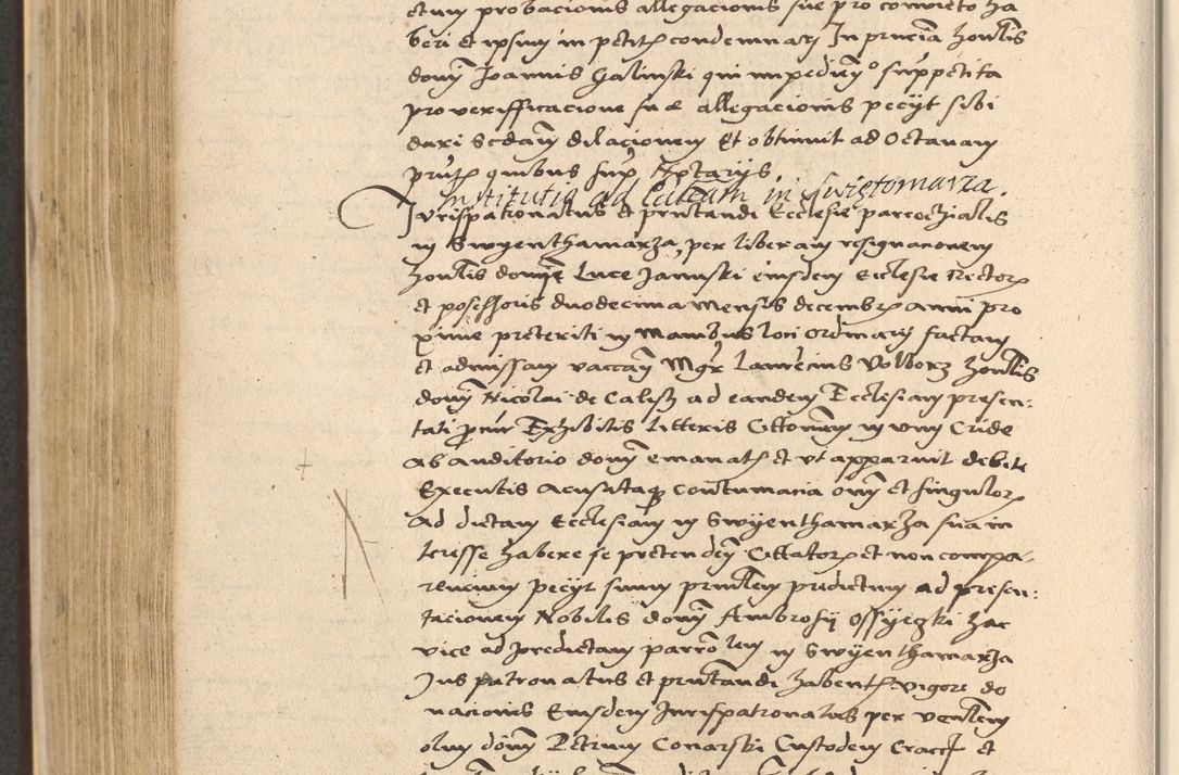 Zdjęcie nr 550 dla obiektu archiwalnego: Acta actorum coram reverendo patre domino Nicolao Bedlenski scholastico vicarioque in spiritualibus gernerali Cracoviensi ad annum Domini millesimum quingentesimum tricesimum septimum, cuius indicio est decima, pontificatus sanctissimi in Christo patris et domini nostri domini Pauli divina providencia papr tercii, anno tercio, feliciter continuantur