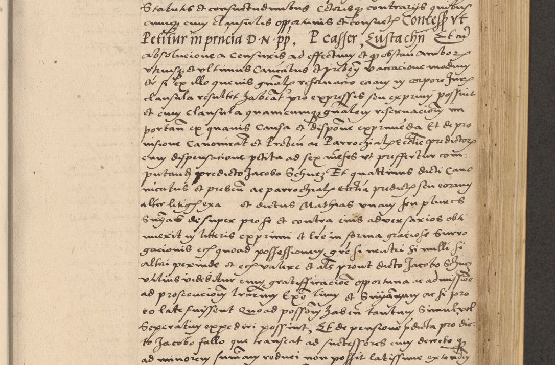Zdjęcie nr 549 dla obiektu archiwalnego: Acta actorum coram reverendo patre domino Nicolao Bedlenski scholastico vicarioque in spiritualibus gernerali Cracoviensi ad annum Domini millesimum quingentesimum tricesimum septimum, cuius indicio est decima, pontificatus sanctissimi in Christo patris et domini nostri domini Pauli divina providencia papr tercii, anno tercio, feliciter continuantur