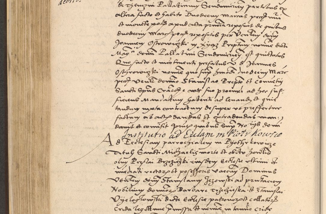 Zdjęcie nr 546 dla obiektu archiwalnego: Acta actorum coram reverendo patre domino Nicolao Bedlenski scholastico vicarioque in spiritualibus gernerali Cracoviensi ad annum Domini millesimum quingentesimum tricesimum septimum, cuius indicio est decima, pontificatus sanctissimi in Christo patris et domini nostri domini Pauli divina providencia papr tercii, anno tercio, feliciter continuantur