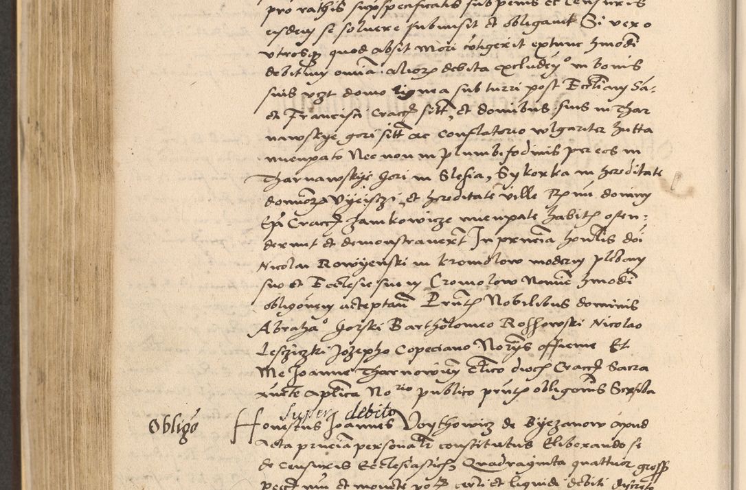 Zdjęcie nr 544 dla obiektu archiwalnego: Acta actorum coram reverendo patre domino Nicolao Bedlenski scholastico vicarioque in spiritualibus gernerali Cracoviensi ad annum Domini millesimum quingentesimum tricesimum septimum, cuius indicio est decima, pontificatus sanctissimi in Christo patris et domini nostri domini Pauli divina providencia papr tercii, anno tercio, feliciter continuantur