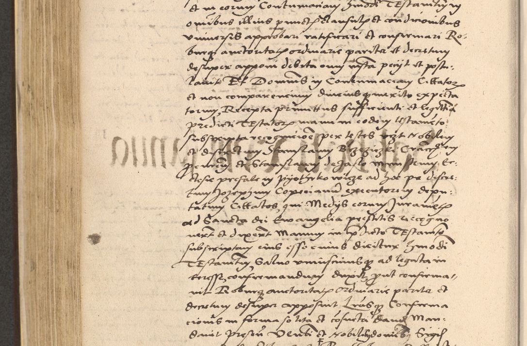 Zdjęcie nr 536 dla obiektu archiwalnego: Acta actorum coram reverendo patre domino Nicolao Bedlenski scholastico vicarioque in spiritualibus gernerali Cracoviensi ad annum Domini millesimum quingentesimum tricesimum septimum, cuius indicio est decima, pontificatus sanctissimi in Christo patris et domini nostri domini Pauli divina providencia papr tercii, anno tercio, feliciter continuantur