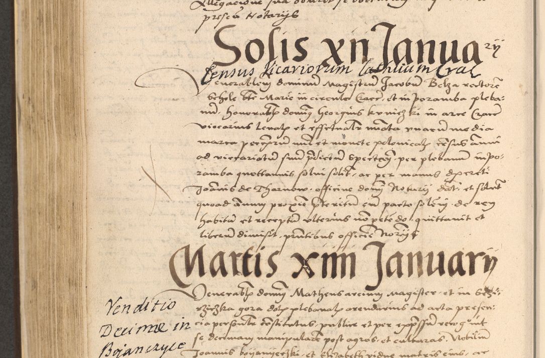Zdjęcie nr 532 dla obiektu archiwalnego: Acta actorum coram reverendo patre domino Nicolao Bedlenski scholastico vicarioque in spiritualibus gernerali Cracoviensi ad annum Domini millesimum quingentesimum tricesimum septimum, cuius indicio est decima, pontificatus sanctissimi in Christo patris et domini nostri domini Pauli divina providencia papr tercii, anno tercio, feliciter continuantur