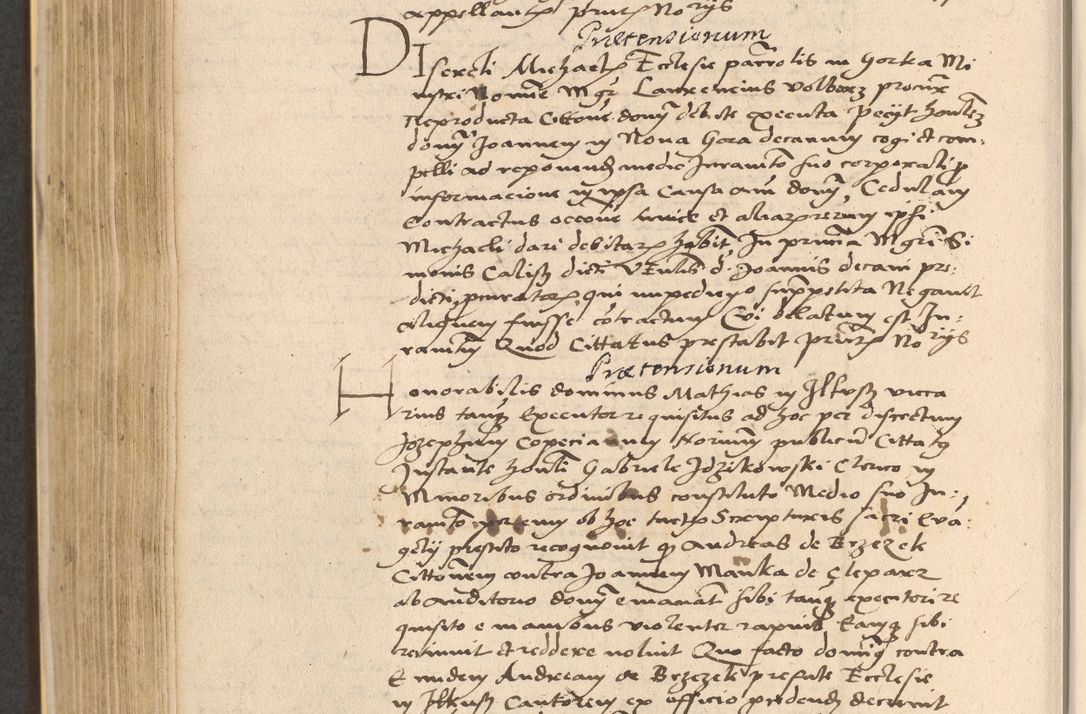 Zdjęcie nr 530 dla obiektu archiwalnego: Acta actorum coram reverendo patre domino Nicolao Bedlenski scholastico vicarioque in spiritualibus gernerali Cracoviensi ad annum Domini millesimum quingentesimum tricesimum septimum, cuius indicio est decima, pontificatus sanctissimi in Christo patris et domini nostri domini Pauli divina providencia papr tercii, anno tercio, feliciter continuantur