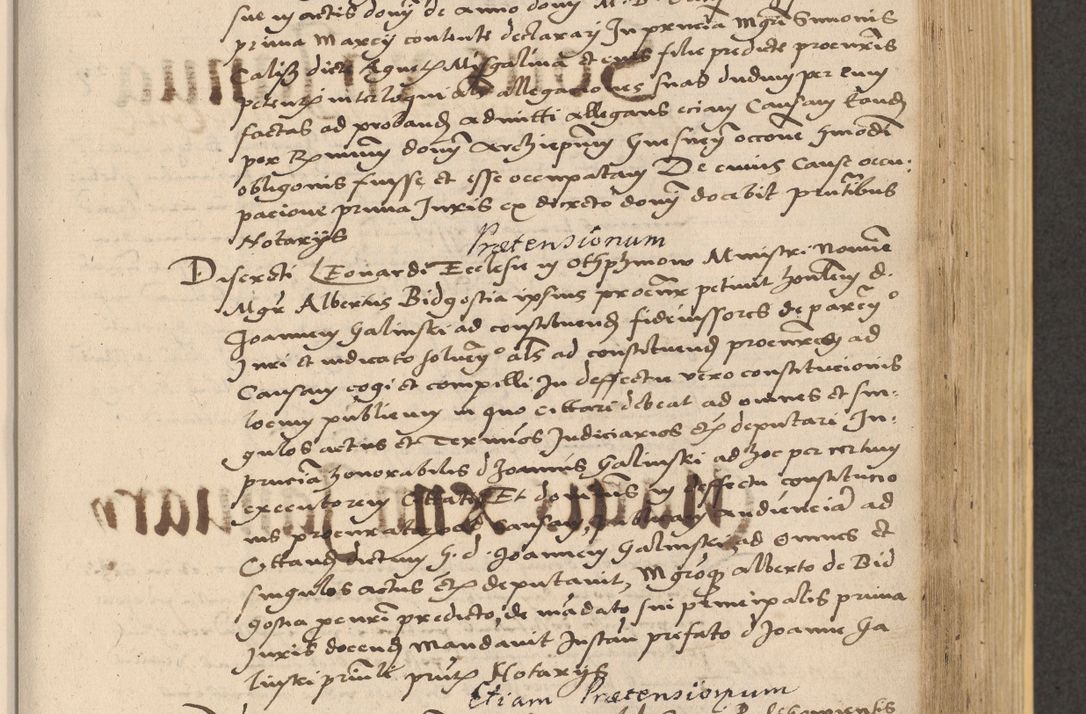 Zdjęcie nr 531 dla obiektu archiwalnego: Acta actorum coram reverendo patre domino Nicolao Bedlenski scholastico vicarioque in spiritualibus gernerali Cracoviensi ad annum Domini millesimum quingentesimum tricesimum septimum, cuius indicio est decima, pontificatus sanctissimi in Christo patris et domini nostri domini Pauli divina providencia papr tercii, anno tercio, feliciter continuantur