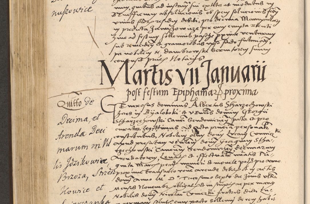 Zdjęcie nr 526 dla obiektu archiwalnego: Acta actorum coram reverendo patre domino Nicolao Bedlenski scholastico vicarioque in spiritualibus gernerali Cracoviensi ad annum Domini millesimum quingentesimum tricesimum septimum, cuius indicio est decima, pontificatus sanctissimi in Christo patris et domini nostri domini Pauli divina providencia papr tercii, anno tercio, feliciter continuantur