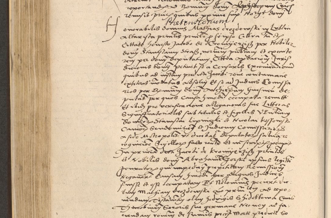 Zdjęcie nr 528 dla obiektu archiwalnego: Acta actorum coram reverendo patre domino Nicolao Bedlenski scholastico vicarioque in spiritualibus gernerali Cracoviensi ad annum Domini millesimum quingentesimum tricesimum septimum, cuius indicio est decima, pontificatus sanctissimi in Christo patris et domini nostri domini Pauli divina providencia papr tercii, anno tercio, feliciter continuantur