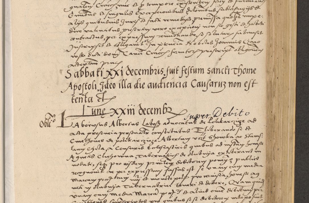 Zdjęcie nr 521 dla obiektu archiwalnego: Acta actorum coram reverendo patre domino Nicolao Bedlenski scholastico vicarioque in spiritualibus gernerali Cracoviensi ad annum Domini millesimum quingentesimum tricesimum septimum, cuius indicio est decima, pontificatus sanctissimi in Christo patris et domini nostri domini Pauli divina providencia papr tercii, anno tercio, feliciter continuantur
