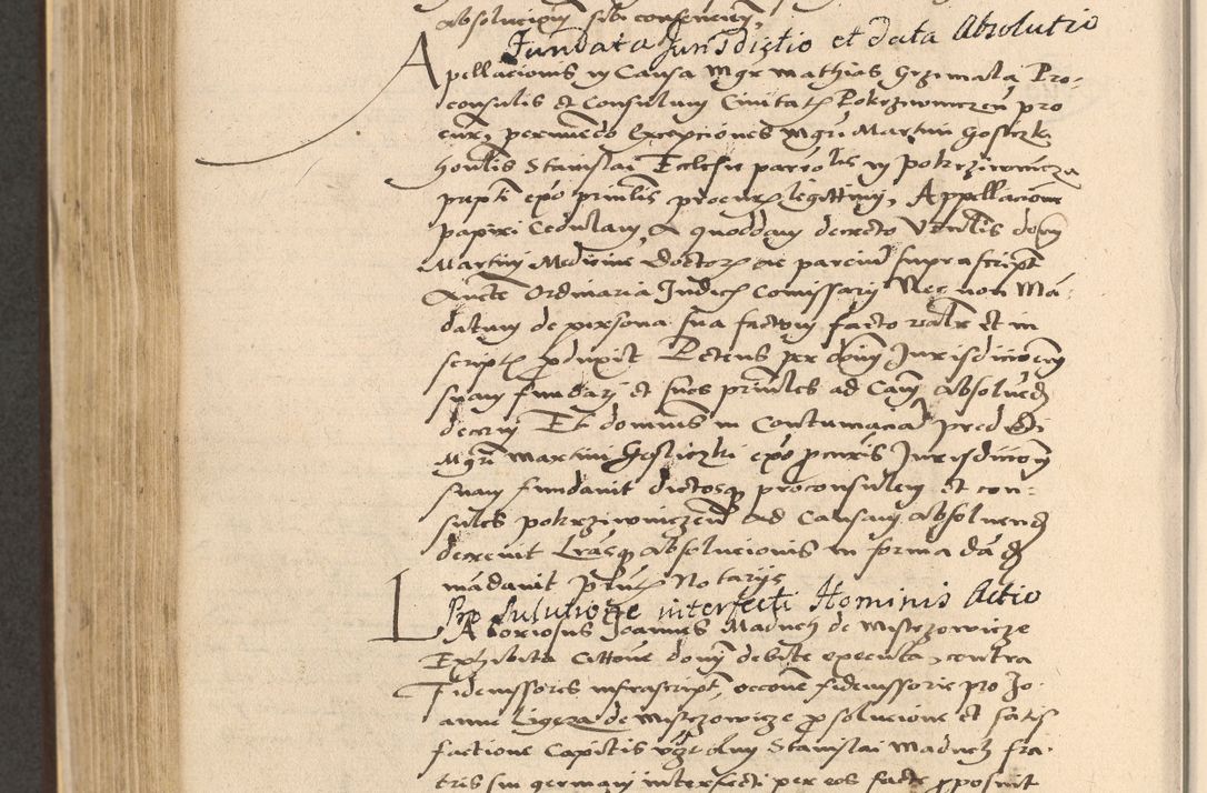 Zdjęcie nr 512 dla obiektu archiwalnego: Acta actorum coram reverendo patre domino Nicolao Bedlenski scholastico vicarioque in spiritualibus gernerali Cracoviensi ad annum Domini millesimum quingentesimum tricesimum septimum, cuius indicio est decima, pontificatus sanctissimi in Christo patris et domini nostri domini Pauli divina providencia papr tercii, anno tercio, feliciter continuantur