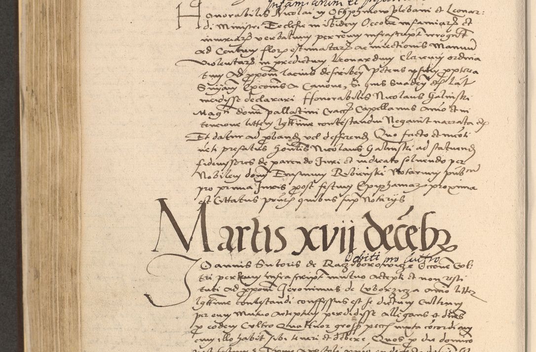Zdjęcie nr 516 dla obiektu archiwalnego: Acta actorum coram reverendo patre domino Nicolao Bedlenski scholastico vicarioque in spiritualibus gernerali Cracoviensi ad annum Domini millesimum quingentesimum tricesimum septimum, cuius indicio est decima, pontificatus sanctissimi in Christo patris et domini nostri domini Pauli divina providencia papr tercii, anno tercio, feliciter continuantur