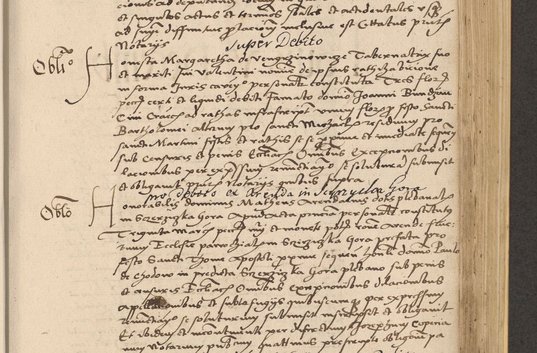 Zdjęcie nr 507 dla obiektu archiwalnego: Acta actorum coram reverendo patre domino Nicolao Bedlenski scholastico vicarioque in spiritualibus gernerali Cracoviensi ad annum Domini millesimum quingentesimum tricesimum septimum, cuius indicio est decima, pontificatus sanctissimi in Christo patris et domini nostri domini Pauli divina providencia papr tercii, anno tercio, feliciter continuantur