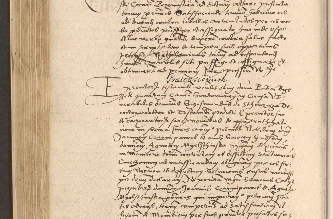 Zdjęcie nr 506 dla obiektu archiwalnego: Acta actorum coram reverendo patre domino Nicolao Bedlenski scholastico vicarioque in spiritualibus gernerali Cracoviensi ad annum Domini millesimum quingentesimum tricesimum septimum, cuius indicio est decima, pontificatus sanctissimi in Christo patris et domini nostri domini Pauli divina providencia papr tercii, anno tercio, feliciter continuantur