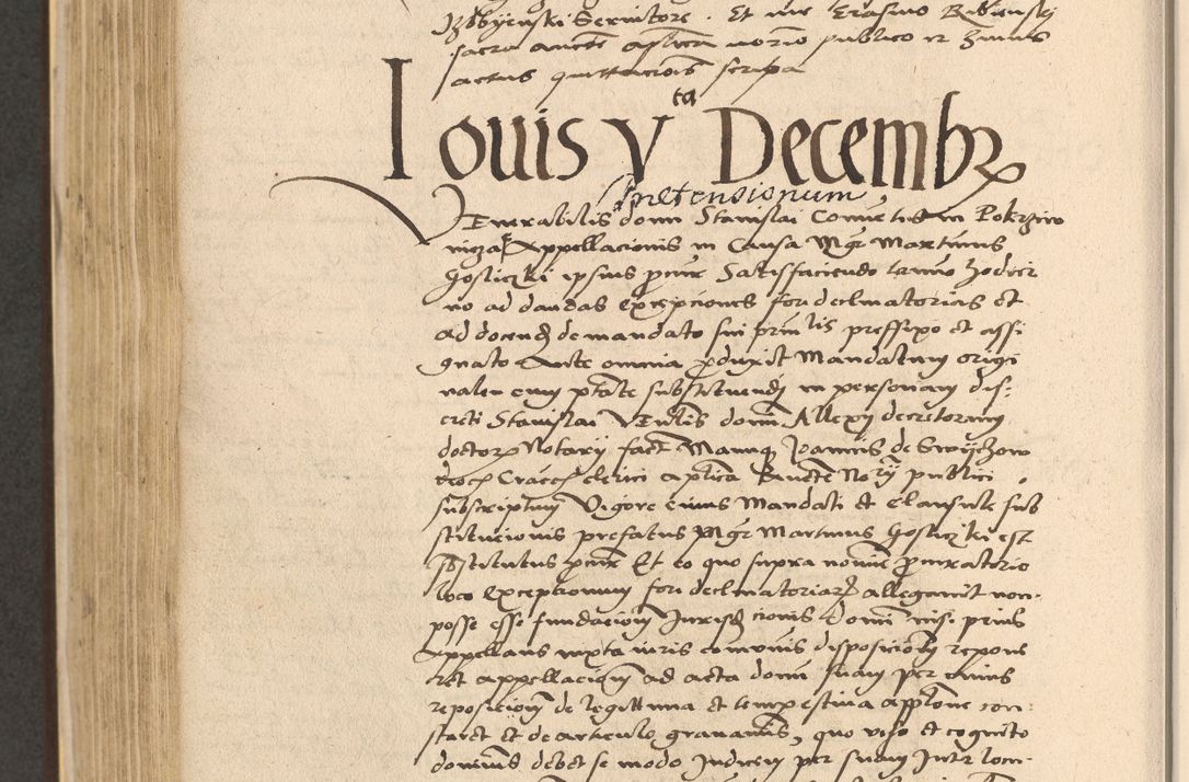 Zdjęcie nr 508 dla obiektu archiwalnego: Acta actorum coram reverendo patre domino Nicolao Bedlenski scholastico vicarioque in spiritualibus gernerali Cracoviensi ad annum Domini millesimum quingentesimum tricesimum septimum, cuius indicio est decima, pontificatus sanctissimi in Christo patris et domini nostri domini Pauli divina providencia papr tercii, anno tercio, feliciter continuantur