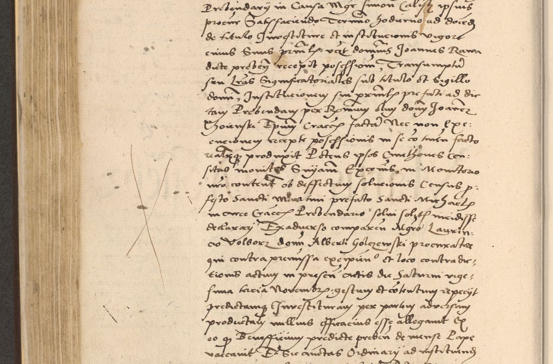 Zdjęcie nr 498 dla obiektu archiwalnego: Acta actorum coram reverendo patre domino Nicolao Bedlenski scholastico vicarioque in spiritualibus gernerali Cracoviensi ad annum Domini millesimum quingentesimum tricesimum septimum, cuius indicio est decima, pontificatus sanctissimi in Christo patris et domini nostri domini Pauli divina providencia papr tercii, anno tercio, feliciter continuantur