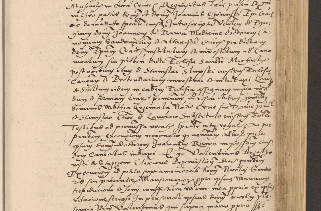Zdjęcie nr 489 dla obiektu archiwalnego: Acta actorum coram reverendo patre domino Nicolao Bedlenski scholastico vicarioque in spiritualibus gernerali Cracoviensi ad annum Domini millesimum quingentesimum tricesimum septimum, cuius indicio est decima, pontificatus sanctissimi in Christo patris et domini nostri domini Pauli divina providencia papr tercii, anno tercio, feliciter continuantur