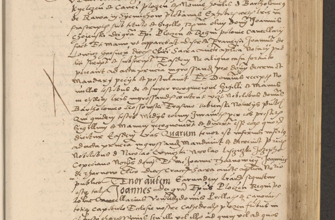 Zdjęcie nr 481 dla obiektu archiwalnego: Acta actorum coram reverendo patre domino Nicolao Bedlenski scholastico vicarioque in spiritualibus gernerali Cracoviensi ad annum Domini millesimum quingentesimum tricesimum septimum, cuius indicio est decima, pontificatus sanctissimi in Christo patris et domini nostri domini Pauli divina providencia papr tercii, anno tercio, feliciter continuantur